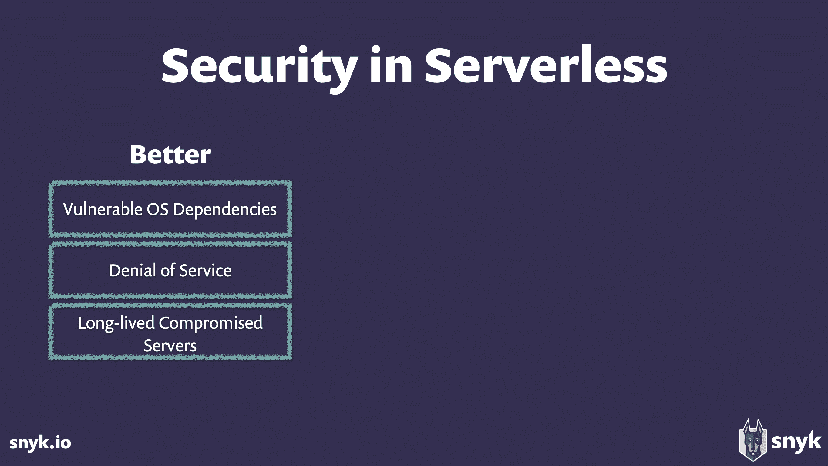 Security-in-Serverless-Better